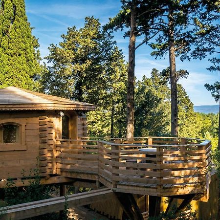 Les Cabanes Dans Les Bois Logis Hotel Villedubert Buitenkant foto