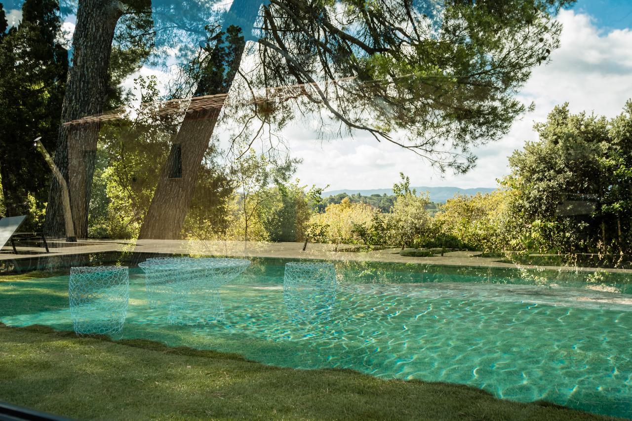 Les Cabanes Dans Les Bois Logis Hotel Villedubert Buitenkant foto